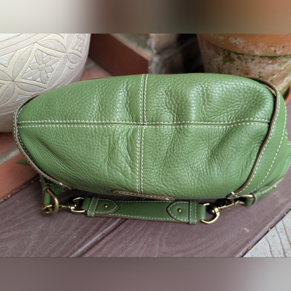Vintage Cole Haan Village Green Purse Shoulder Bag Hobo 90's Y2K - Picture 8 of 15